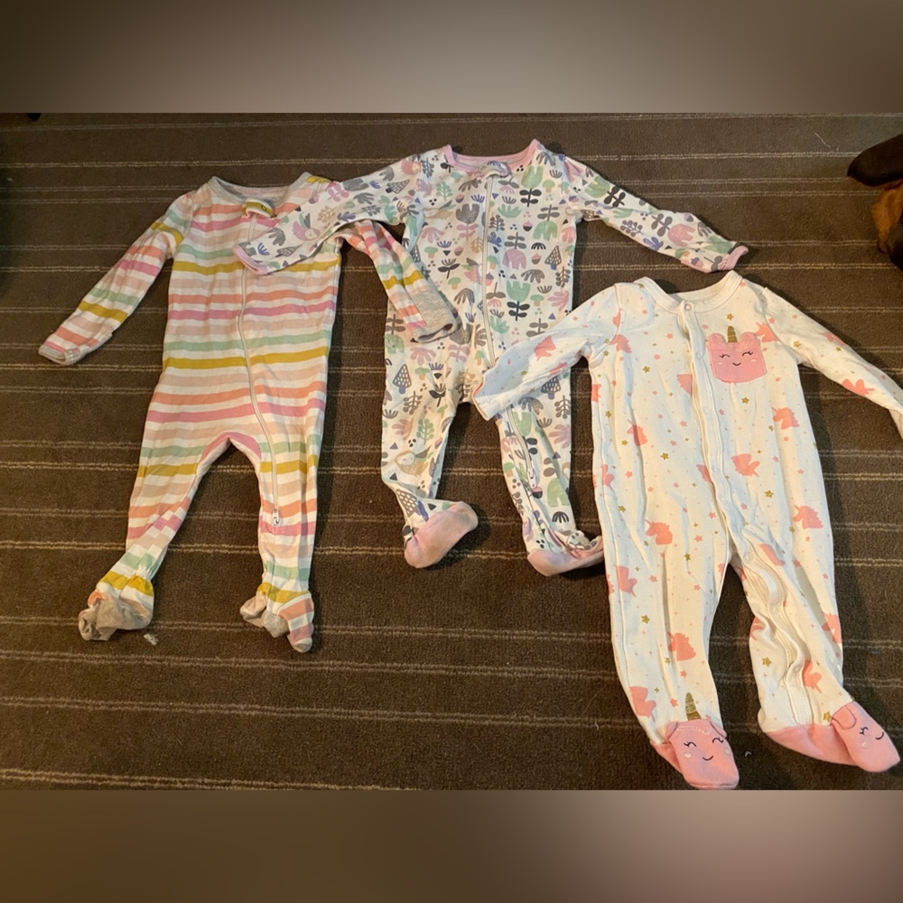 Colorful Kids One Piece Pajamas Set